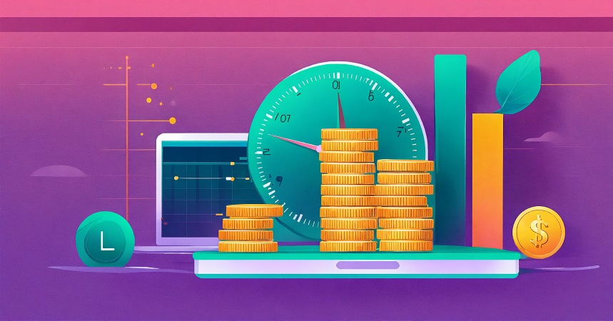 Which country's clock is the digital currency market clock based on?