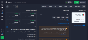 اگر تتر را انتخاب کنید، یک آدرس کیف پول با مبلغ مشخص شده توسط خودتان، به شما ارائه داده می شود. شما باید با این آدرس، از کیف پول الکترونیکی خود، مبلغ را را واریز نمایید.