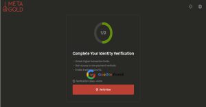 کلیک بر روی گزینه Verify Now