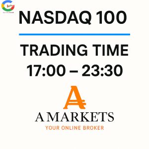 زمان معامله نماد نزدک در بروکر آمارکتس (AMarkets)