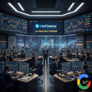 مثالی از ترید XAUPUSD در LiteFinance