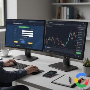 اتصال حساب اپوفایننس به تریدینگ ویو