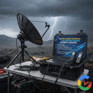 بررسی بهترین بروکرها برای ترید در دوران قطعی اینترنت